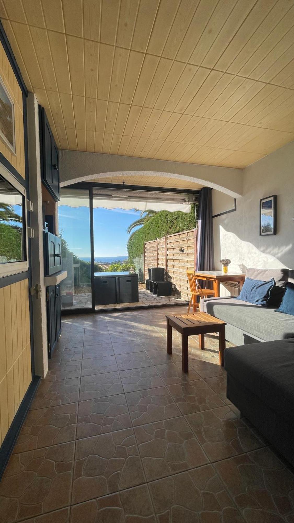 Appartement Rdc Terrasse Vue Panoramique Mer La Croix-Valmer Exteriér fotografie