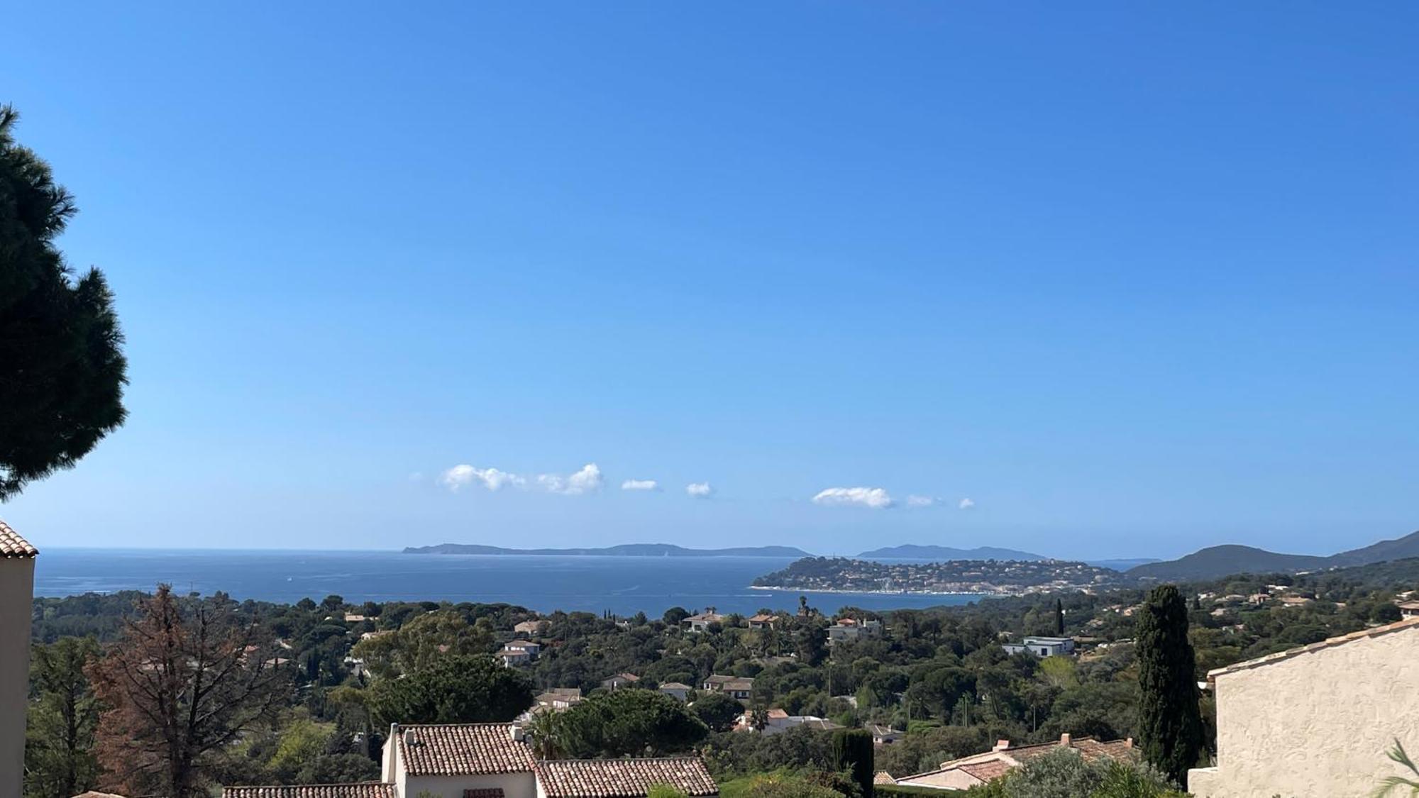 Appartement Rdc Terrasse Vue Panoramique Mer La Croix-Valmer Exteriér fotografie